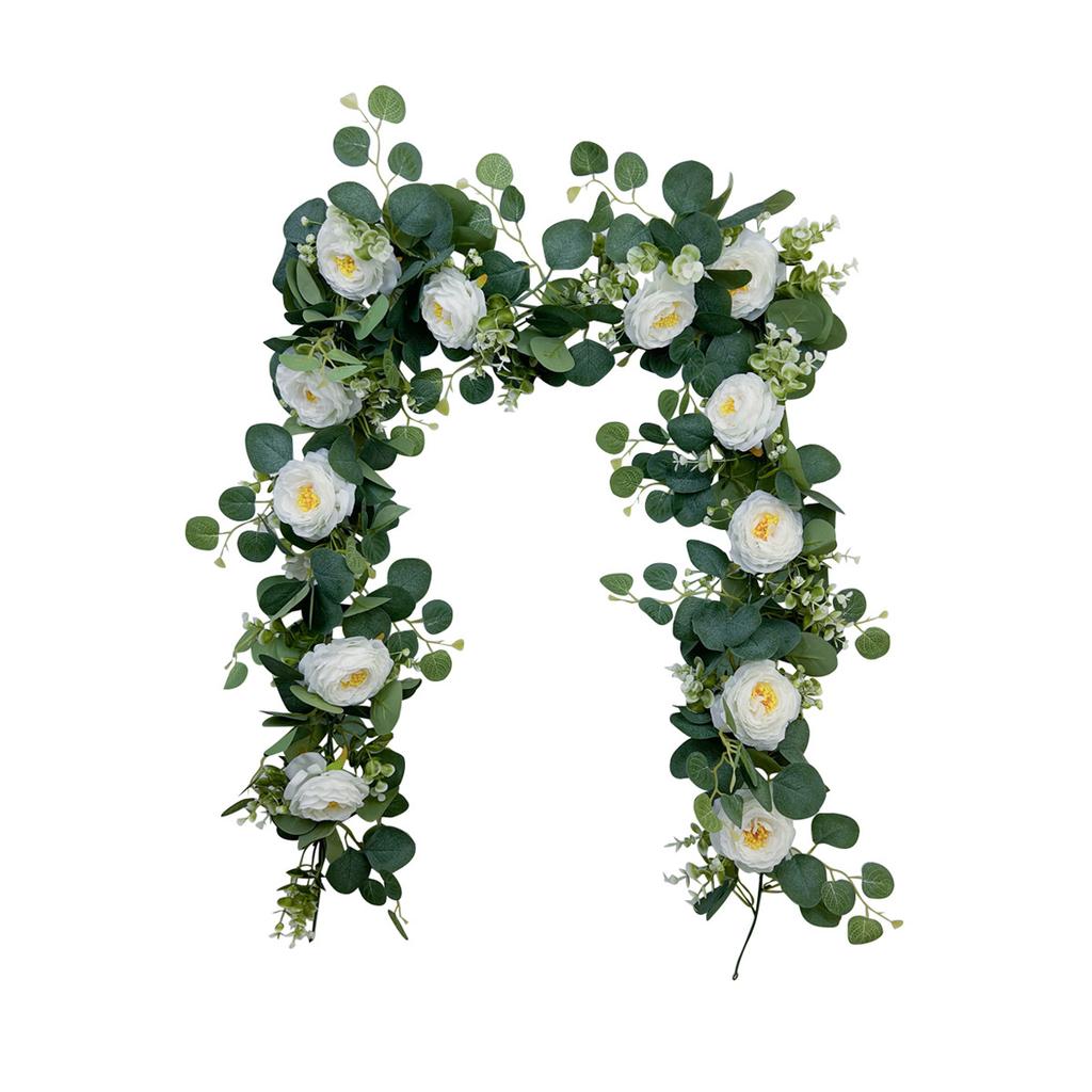 Simulation Vines Eucalyptus Simulation Flower Vines, Wedding Layout Artificial Green Plant Home Decoration