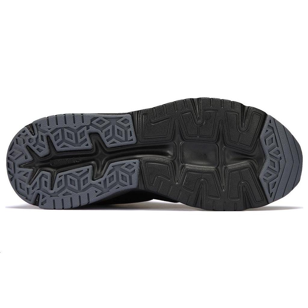 Li-Ning Флисовая подкладка, нескользящие, износостойкие, теплые, высокие, спортивные, повседневные, мужские кроссовки, черные, AGLS209-3