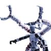 Фигурка робота с аксессуарами, подвижные суставы, 3D-печатная модель робота, игрушка