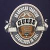 Винтажная футболка Guess 90-х с большим логотипом, уличный стиль, размер L