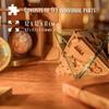 Puzzle Potato Stone Escape Room Game Wooden Puzzle Box 3D Brain Teaser Puzzle Treasure Chest Mysterious - Philosopher's - - - - (Newton's Invention)
