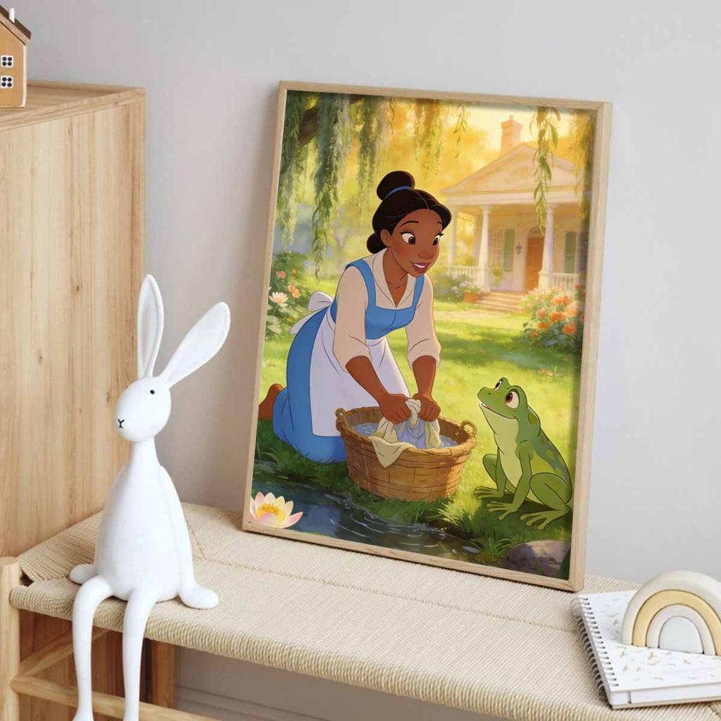 Disney The Princess and the Frog Diamond Paint Mosaic Art Painting Kit Handmade DIY Home Decor
