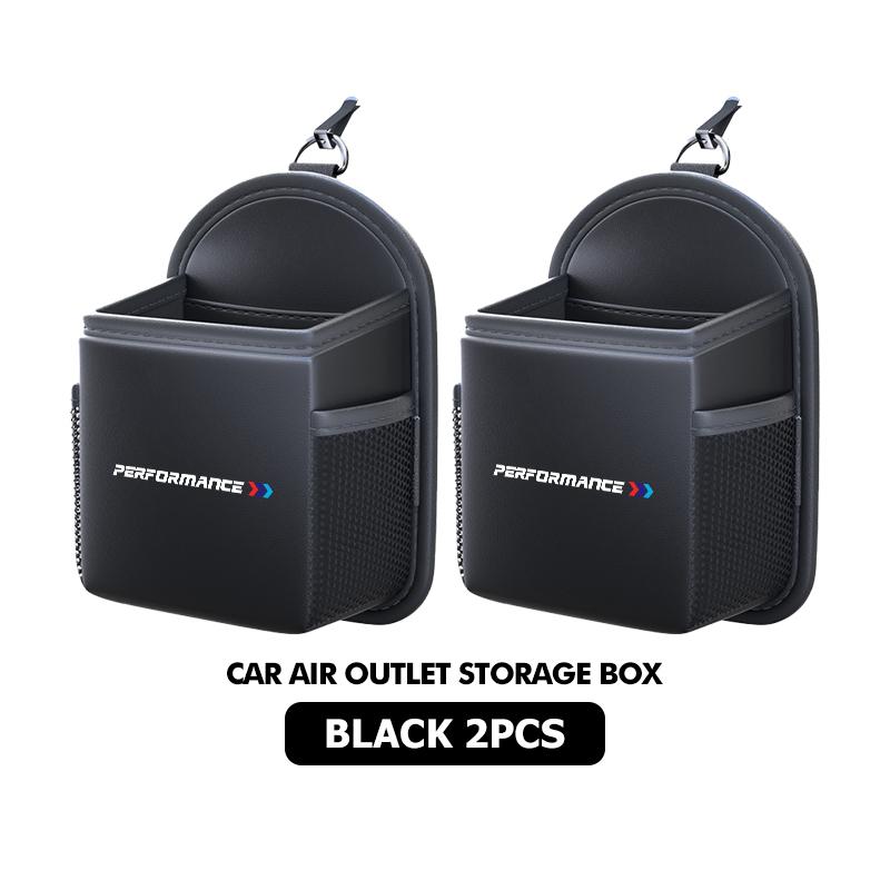 Car air outlet storage bag ID card bag double-layer storage bag For BMW 5 Series G30 G31 G32 G38 2021 2020 2019 2018 E46 E91