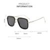 Good Tony Stark Style Men Unisex Oculos Square Sun Glasses Sunglasses Iron Eyewear Women Retro