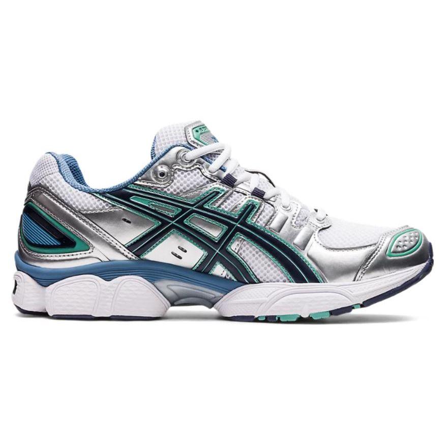 Asics Кроссовки унисекс Gel Nimbus 9 Mint Steel Blue White-Silver 1201A424-104