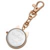 Fieldwork Women's Analog Pocket Watch with Keychain and Bag Charm, Gray, MKK2305P-4