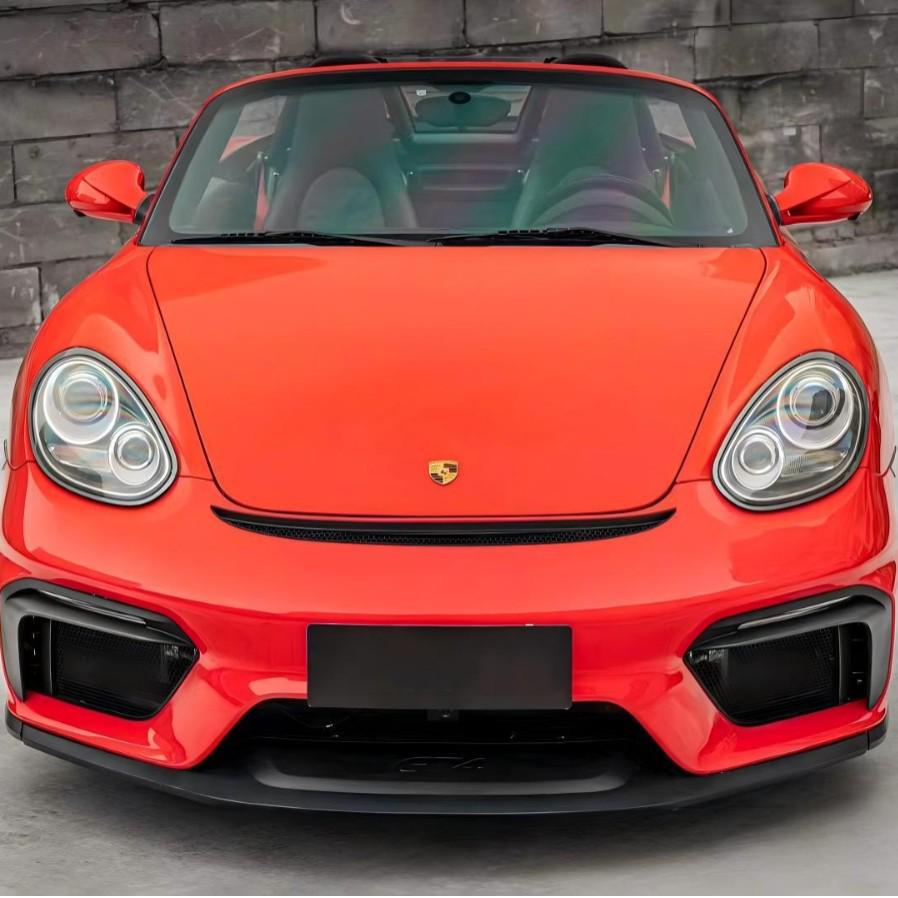 05-12 Cayman/Boxster 987 GT4 Style Front Bumper with Daytime Running Lights