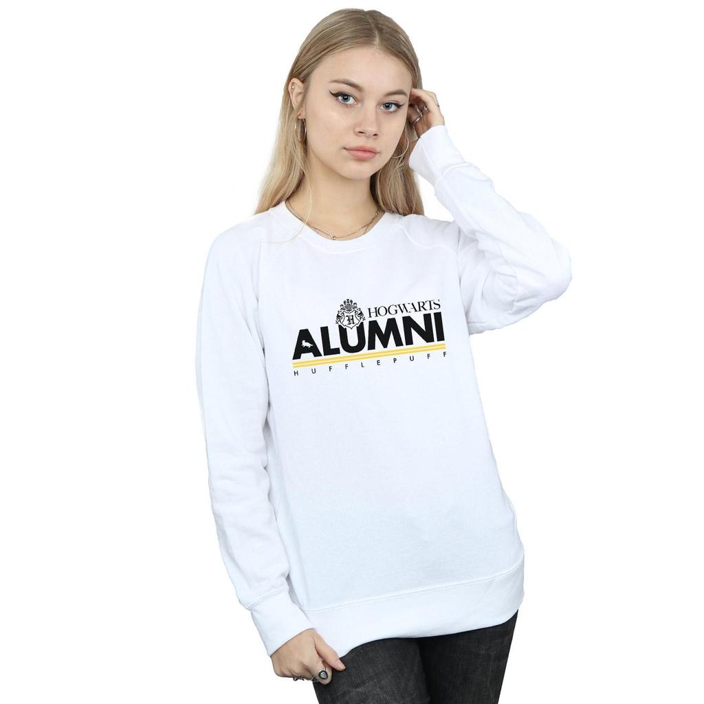 Harry Potter Womens/Ladies Hogwarts Alumni Hufflepuff Sweatshirt