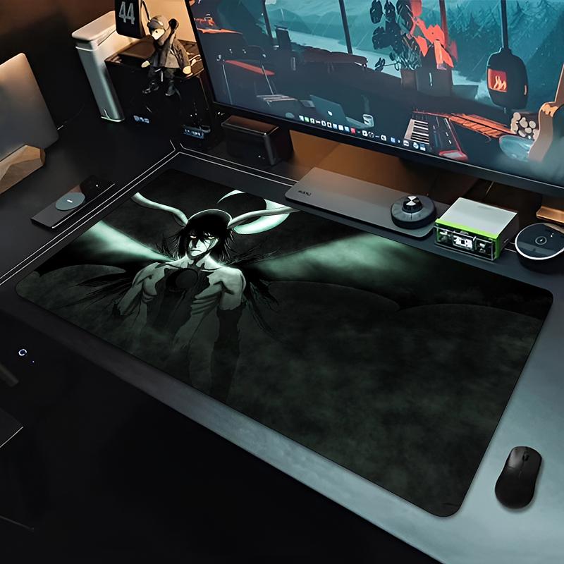 Gaming Large Mouse Pad Japan Anime Bleach HD Office Desk Mat Large Ulquiorra Cifer Keyboard Game Rubber Mousepad NonSlip Carpet