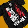 Attack On Titan Shirt Eren Tshirt Mikasa AOT Levi Anime Manga Graphic Unisex Tee