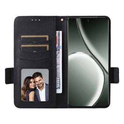 Для Realme GT Neo6 SE 5G/Neo6 5G/GT 6 5G/GT 6T 5G Чехол с ремешком на запястье Текстура личи Кожа PU Кошелек Чехол для телефона