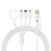 New 4-in-1 Magnetic Wireless Charging Cable for iWatch & Mobile Phones - Fast Charging, Multiple Options