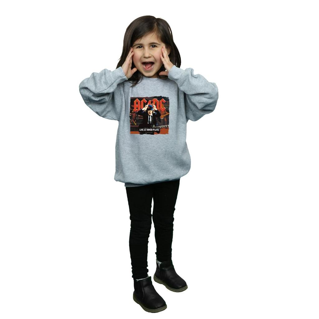 AC/DC Girls Live At River Plate Columbia Records Sweatshirt