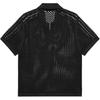 Adidas Рубашка поло крючком X Edison Chen, угольная, унисекс, уличная одежда JE9593