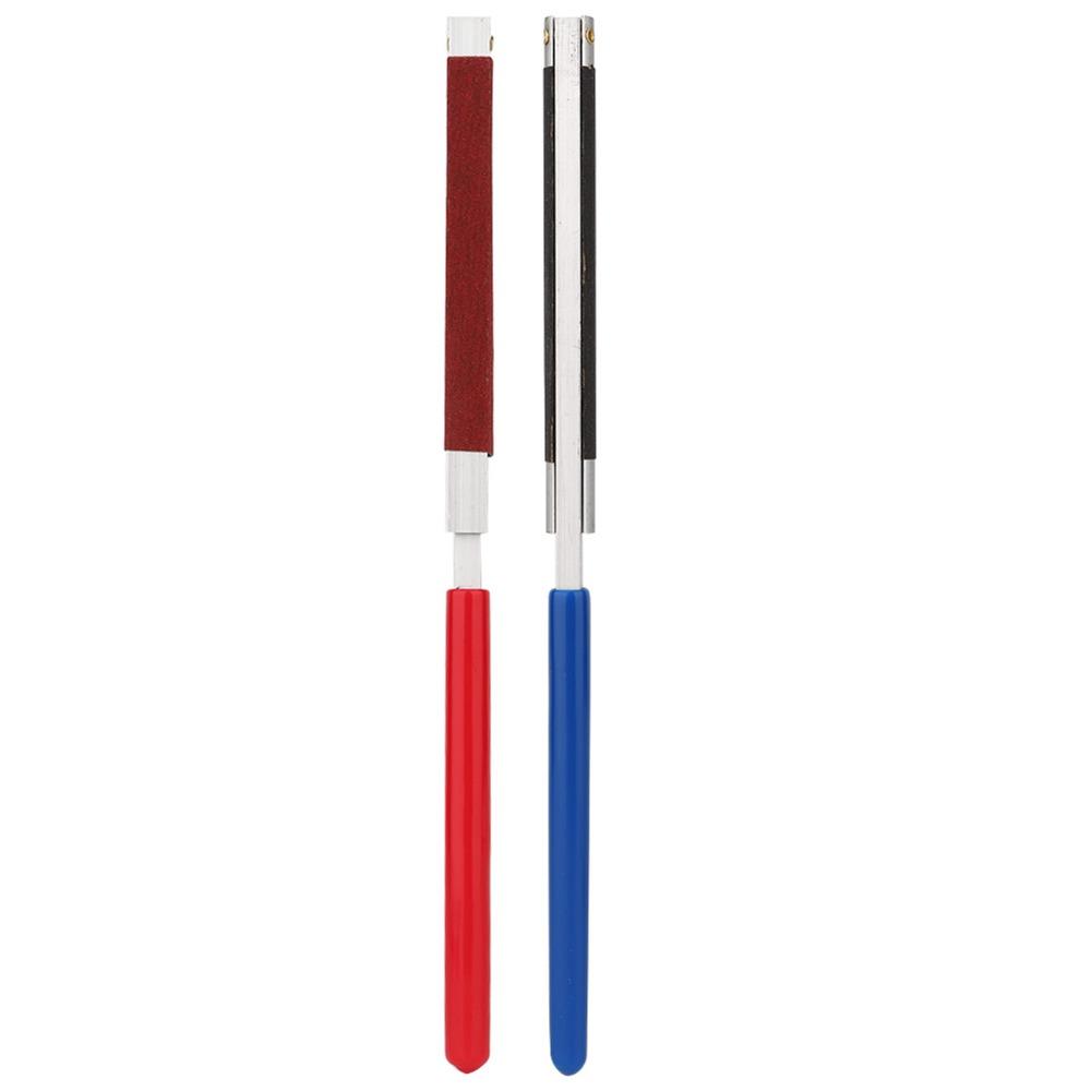 5pcs Semicircle Shape Manual Sandpaper Stick Round Square Sanding Paper Roll Bar  Detail Sanding