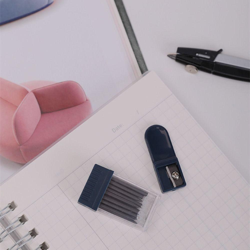 Запасной грифель для циркуля Математика 2 мм Точилка для карандашей Сердцевина циркуля Школьные принадлежности