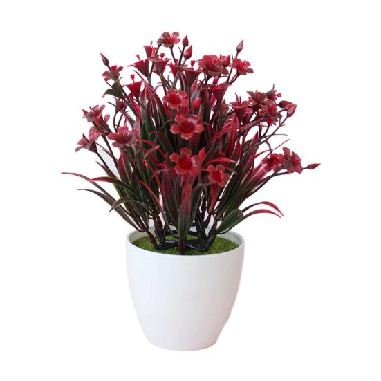 Искусственные цветы без запаха, износостойкий домашний декор, креативный стол, садовое яркое растение для гостиной