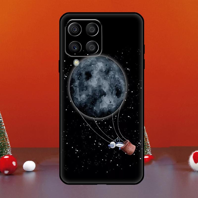 Магическое Космическое Лунное Планета Для Samsung Galaxy M06 M16 M14 M34 M54 M11 M21 M31 M13 M33 M35 M53 M55 M15 M12 M32 M52 Чехол