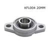 Rhombic 8mm 10mm 12mm 15mm KFL08 KFL10 KFL12 KFL15 Pillow Block Bearing Thrust Bearing ZINC Alloy