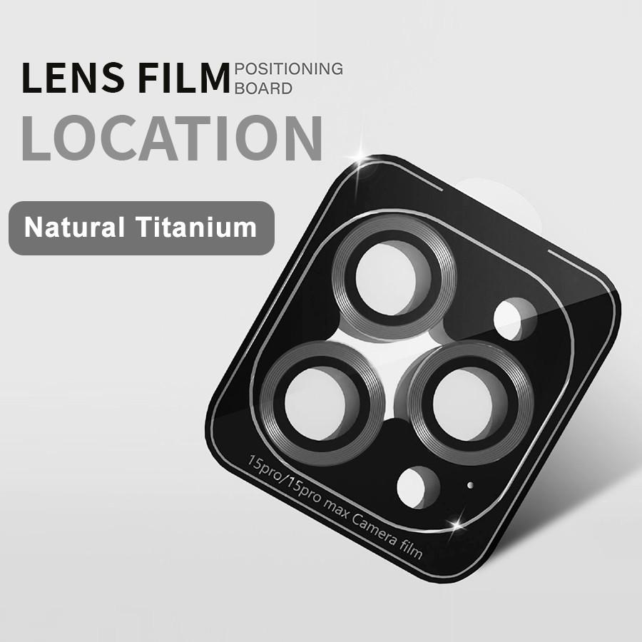 Metal Ring Lens Protector Tempered Glass Camera Cover For iPhone 16 15 14 13 12 11 Pro Max 16 Plus 13 Mini