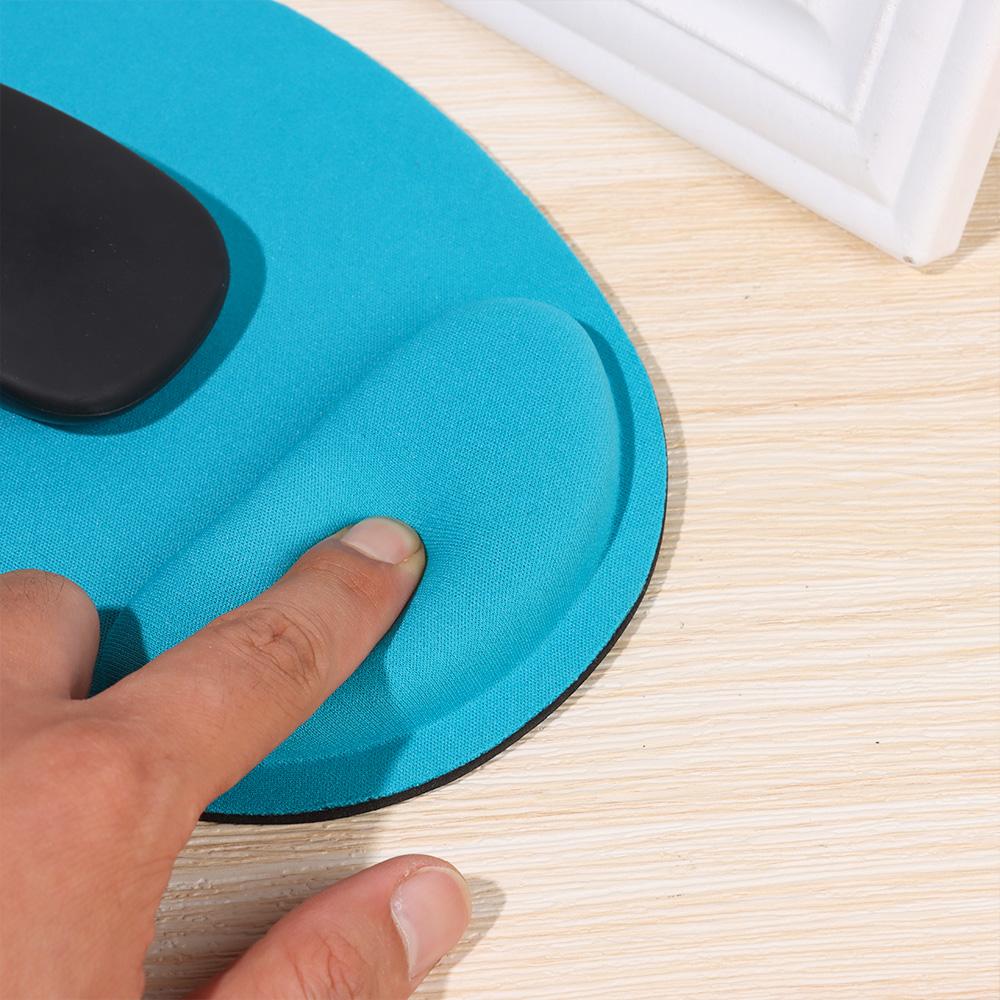 Удобный коврик для мыши с поддержкой запястья для дома и офиса, для ПК, ноутбука, с подставкой для запястья, коврик для мыши, эргономичный, нескользящий, губчатый коврик для мыши