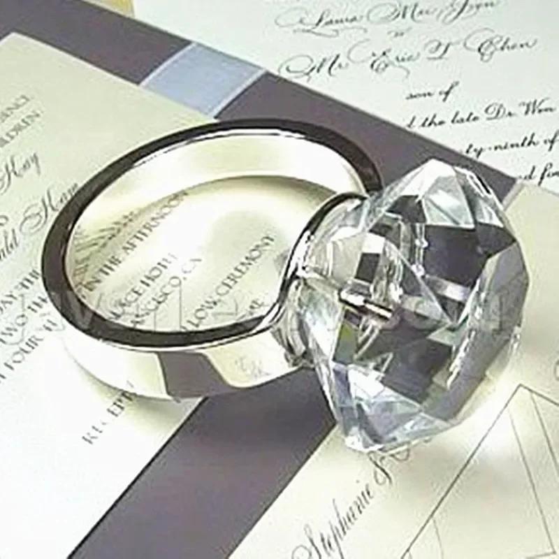 Горячая Распродажа 60 мм K9 Кристально Чистый Бриллиант Кольцо Для Салфеток Для Свадьбы И Ужина Украшения Стола На День Рождения