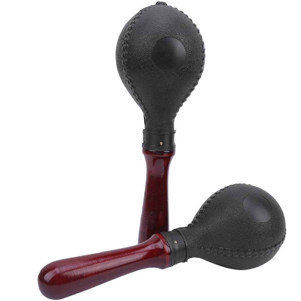 2Pcs Sand Hammer Toy Orff Percussion Toy Children Early Education Plastic KTV Active ToolBlack