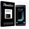 Screen Protector - Phonillico® - Samsung Galaxy J5 2016 J510 - Pack of 2 - Ultra-resistant - Black