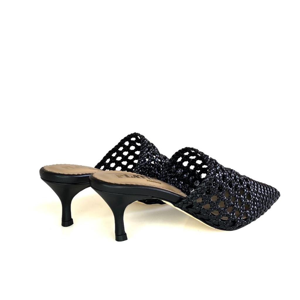 Женские стильные тапочки на каблуке, летняя коллекция