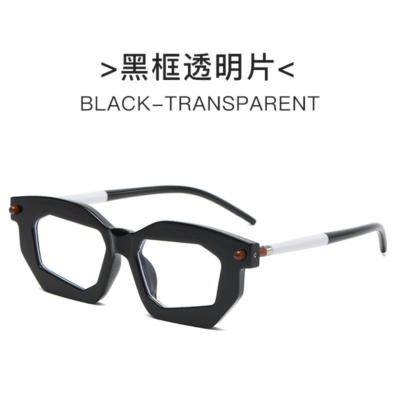 Dropshipping New Fashion Men Women Unique Design Shaped Sunglasses Personalized Street Photography Retro Sun Glasses