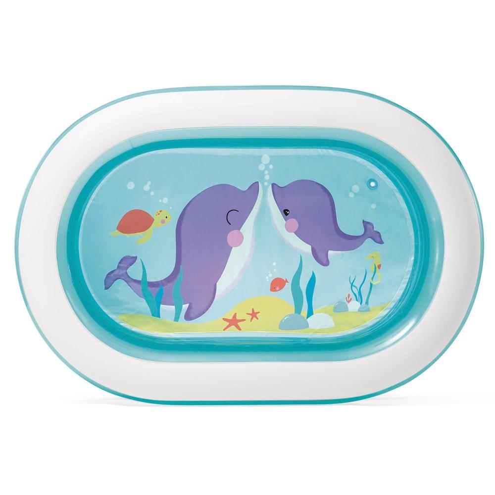 Бассейн INTEX Мои морские друзья 163×107×46см 57482