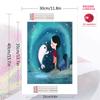 Song of the Sea.64 100% Round Full Drill 5D DIY Diamond Painting Embroidery Cross Stitch Rhinestone Décor
