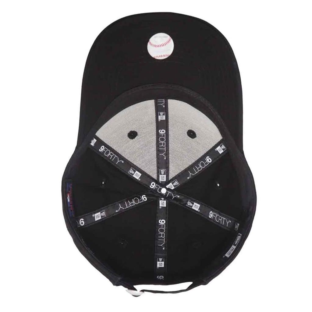 Кепка 940 9FORTY Adjuster Free Size LA Cotton Baseball Cap Hat Gender Free [New Era] Mens Womens (Черный/черный) [Элемент]