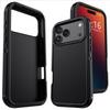 Улучшенный противоударный чехол-броня 3-в-1 Черный Защитник для IPhone Air 17 Pro Max 16 E 15 14 Plus 13 12 11 Жесткий Отто Броневой Бокс Пылезащитный Противоударный Чехол