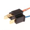 2/4PCS Car Headlight Fog Lamp Male Adapter Socket Wiring Harness H4 Bulb Socket Male Adapter Connector