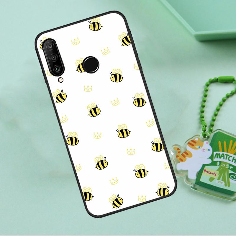 Чехол для Huawei Nova 12s 12i 11i 7i 8i 9 10 SE Y91 Y90 Y60 Y70 Y72 Y61 P60 Pro P30 P40 Lite с рисунком пчелы и шмеля