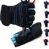 Gym Fitness Weight Lifting Wear-resistant Gloves Outdoor TMB Bike Cycling Half Finger Gloves Sports Wrist Protector
