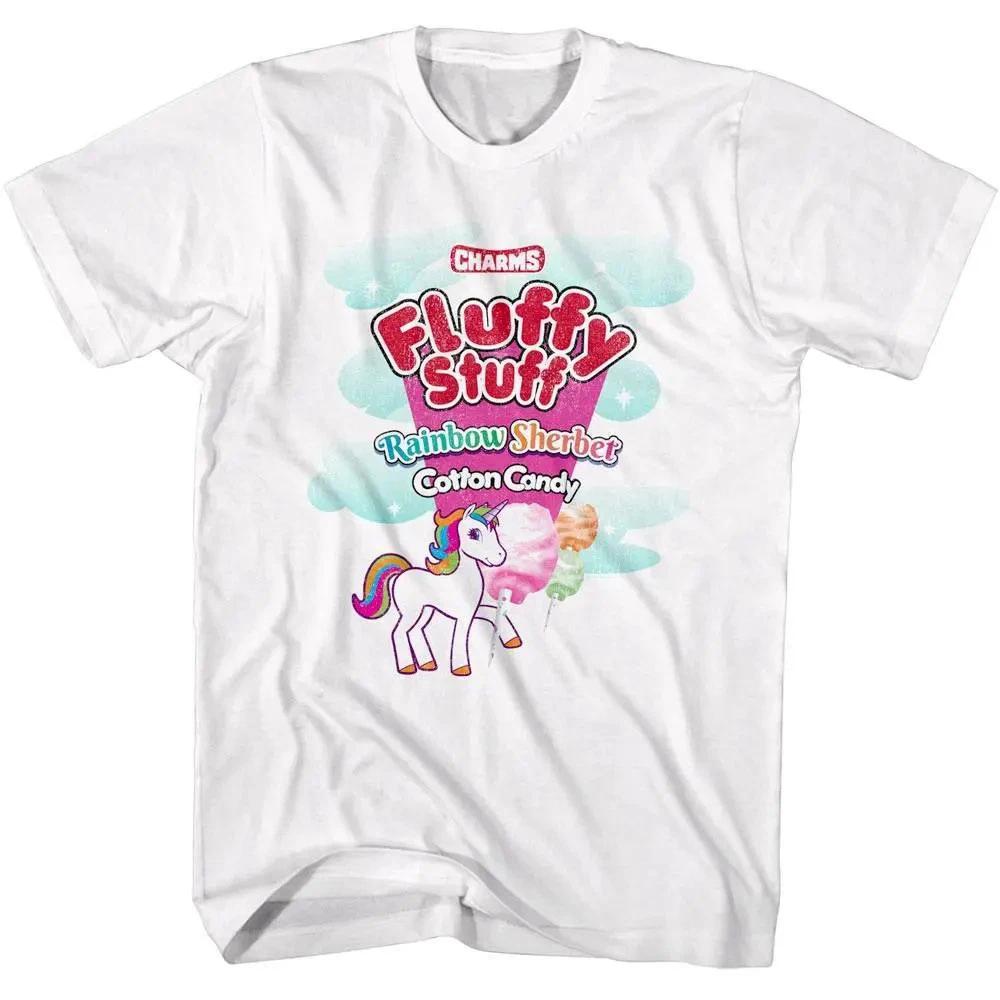 Charms Fluffy Stuff Rainbow Sherbert Men's T Shirt