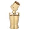 G1in DN25 Cedar Shaped Adjustable Water Fountain Nozzle Spray Pond Sprinkler Head Waterscape Decor