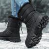 Anti-slip Winter Snow Boots Women Fashion High-top Boots Plush Cotton Shoes Ladies Outdoor Walking Hiking Shoes