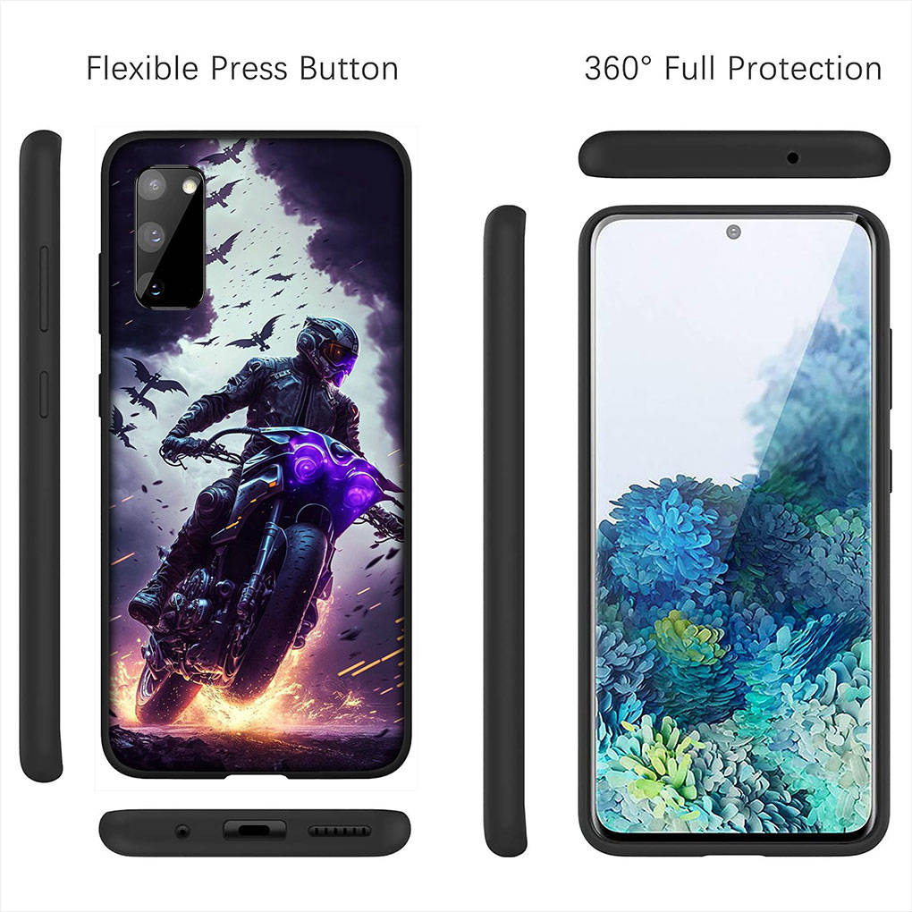 Для Samsung Galaxy S24 S23 iPhone 16 15 14 Xiaomi Redmi Note 13 12 11 10 Plus 9 Pro Max X XR чехол для телефона мотоцикл мобильный мотокросс OPPO Huawei чехол