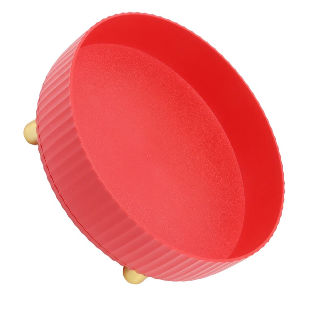 Органайзер для хранения с вращением на 360 градусов Круглая косметическая полка для специй Вращающийся столик для кухонного шкафа кладовой Маленький