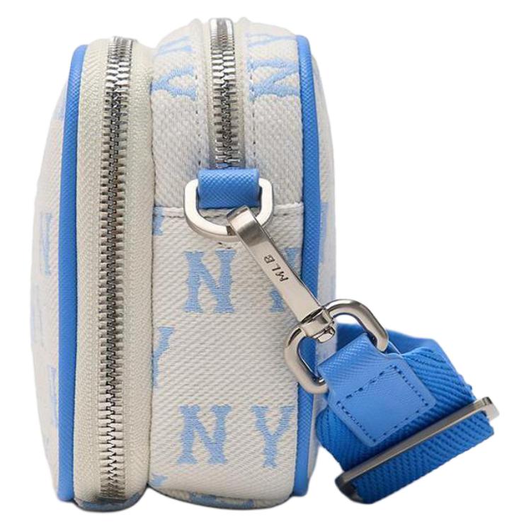 New MLB Polyester Shoulder Bag Crossbody Bag Regular Unisex Dark Sky Blue 3ACRS014N-50SBD