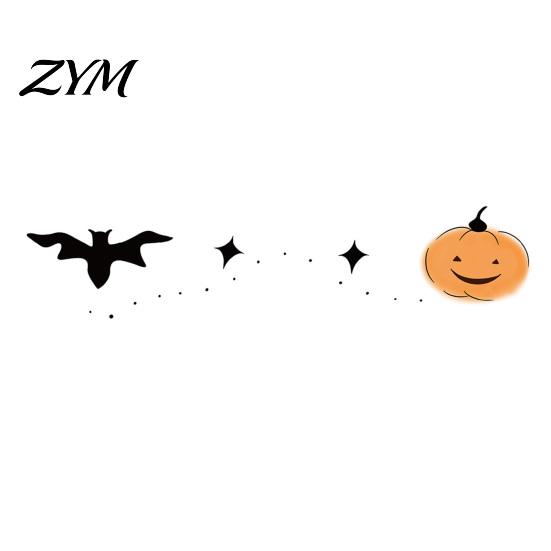 Scary Costume Accessories Halloween Face Temporary Tattoos, Realistic Waterproof Water Transfer Stickers, Skin-friendly Unique Decorations Breathable