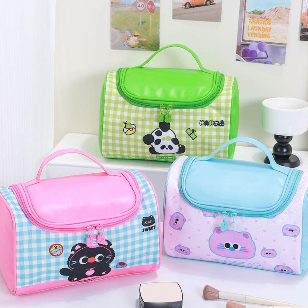 Handheld Handheld Cosmetic  Bag Korean Style Washing Bag Portable Toiletry Bag  Travel Storage Bag