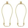 Pack of 2 Lamp Shade Harp Holder Support Bracket Set Lamp Part Light Accessory Hardware Texture for E26 Light Bases