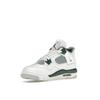 Детские кроссовки Air Jordan 4 Retro GS Oxidized Green белые нейтрально-серые FQ8213-103