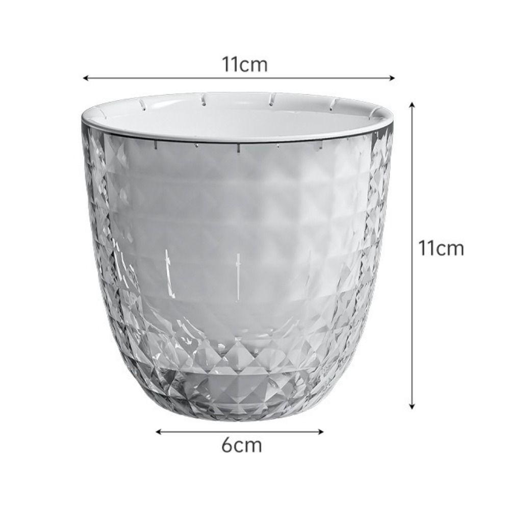 Plastic Succulent Plant Pot Double Layer Hydroponics Plants Pot Self Watering Flowerpot  Indoor