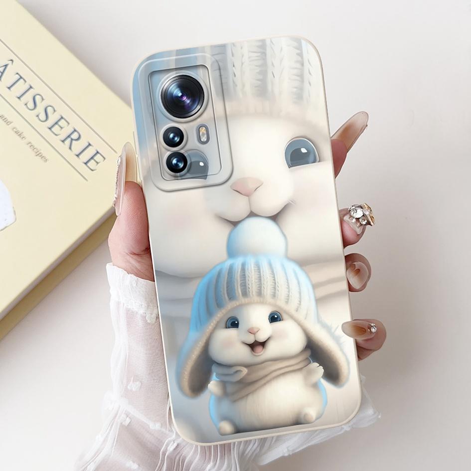 Чехол для Xiaomi 12 Pro Роскошный Расписной Мультяшный Мягкий Силикон Защита Камеры Чехол для Телефона Для Xiaomi 12 12X 12S Mi12 12Pro Funda
