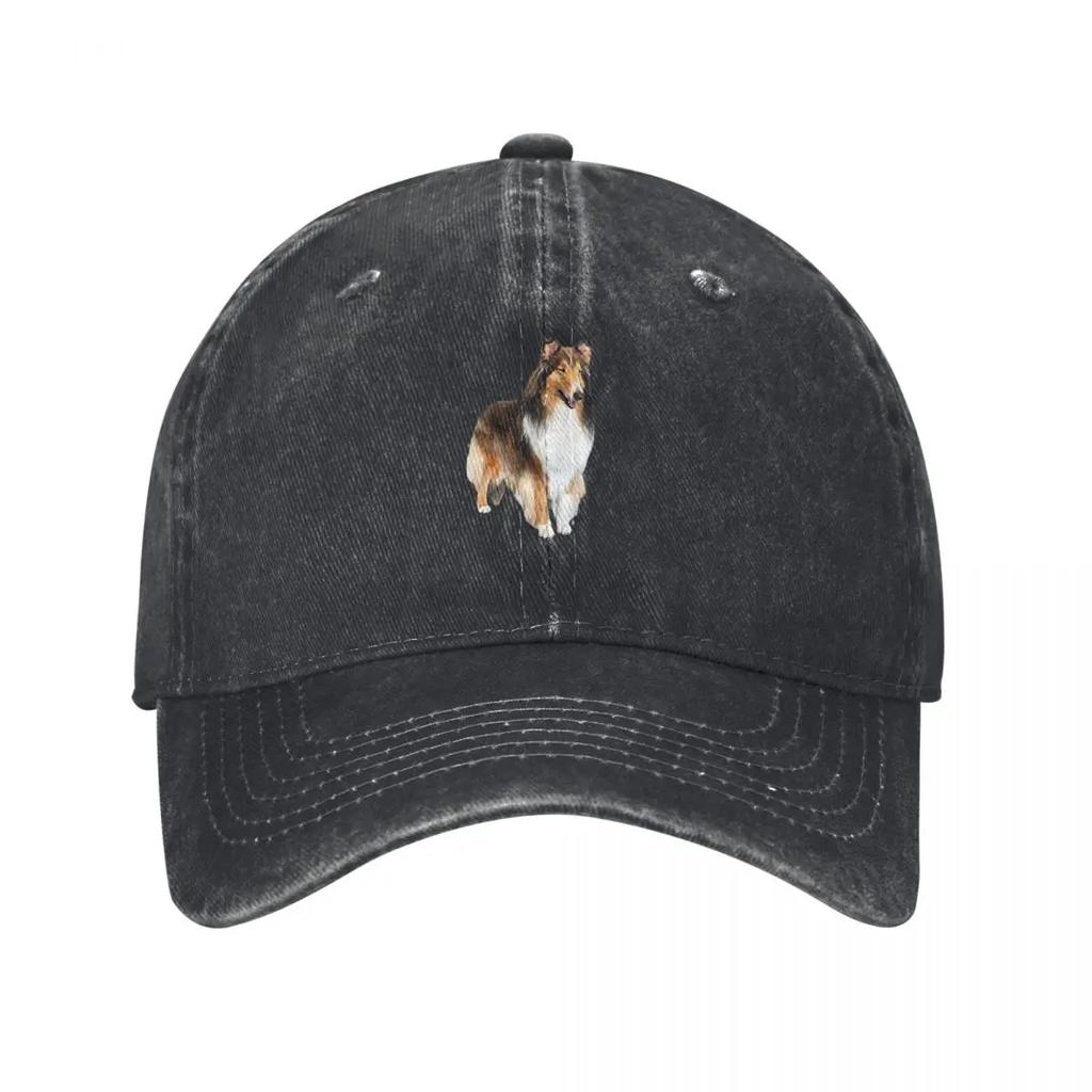 Rough Collie Stunning Look Baseball Cap funny hat summer hat Hat Luxury Brand fishing Designer Unisex Womens